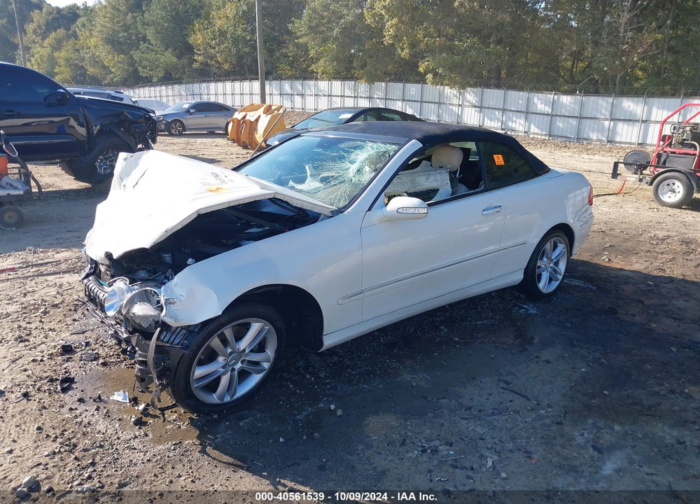 2008 MERCEDES-BENZ CLK 350 VIN: WDBTK56F38F249853