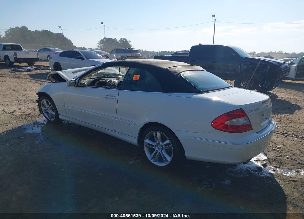 2008 MERCEDES-BENZ CLK 350 VIN: WDBTK56F38F249853
