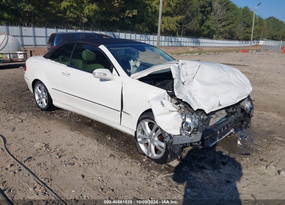 2008 MERCEDES-BENZ CLK 350 VIN: WDBTK56F38F249853