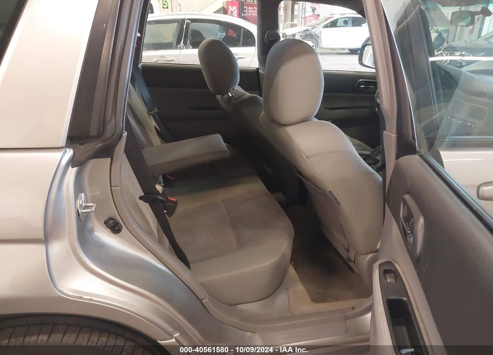 2006 SUBARU FORESTER 2.5X VIN: JF1SG65626H741366