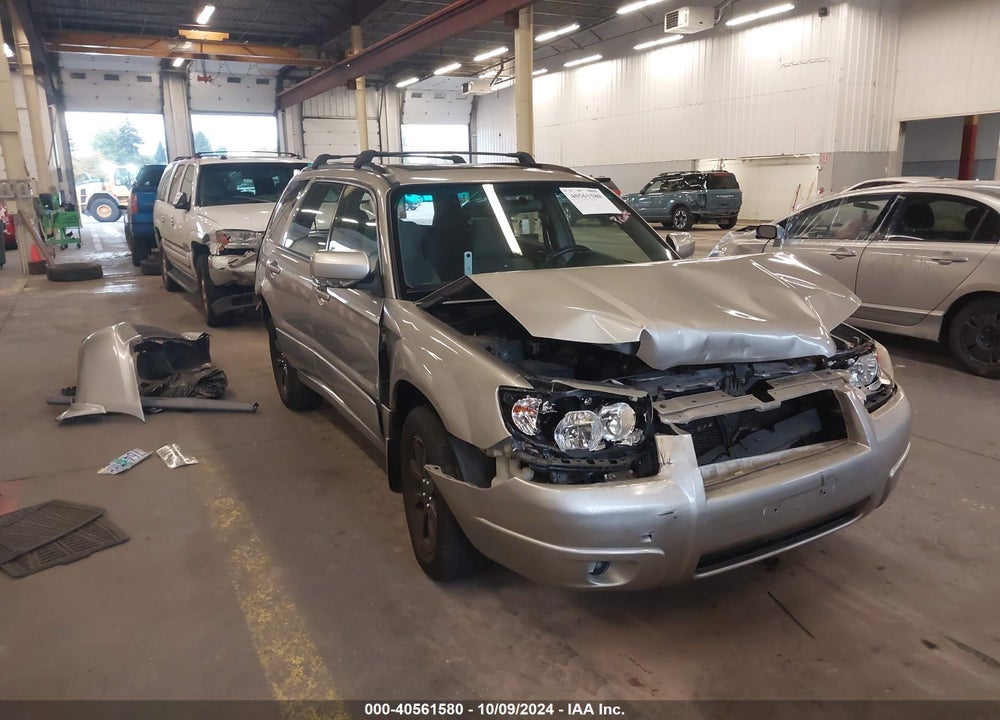 2006 SUBARU FORESTER 2.5X VIN: JF1SG65626H741366