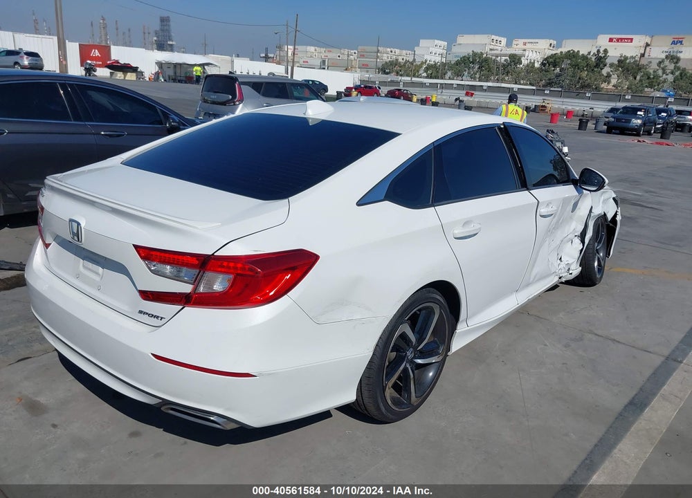 2019 HONDA ACCORD SPORT VIN: 1HGCV1F34KA173220