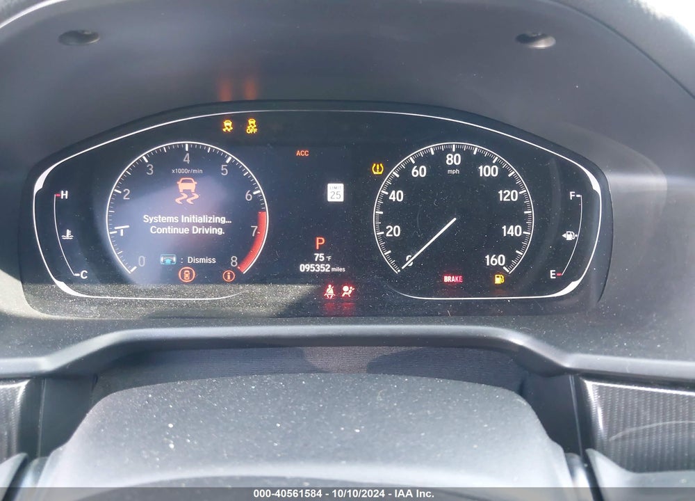 2019 HONDA ACCORD SPORT VIN: 1HGCV1F34KA173220