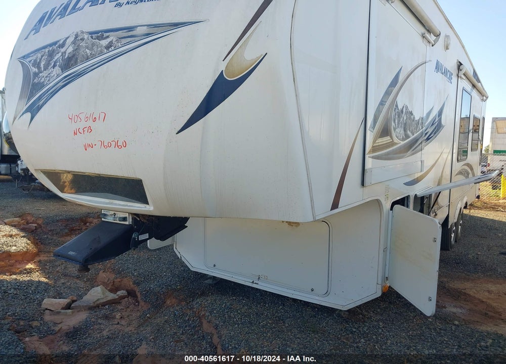 2011 KEYSTONE RV OTHER VIN: 4YDF29021BE760760