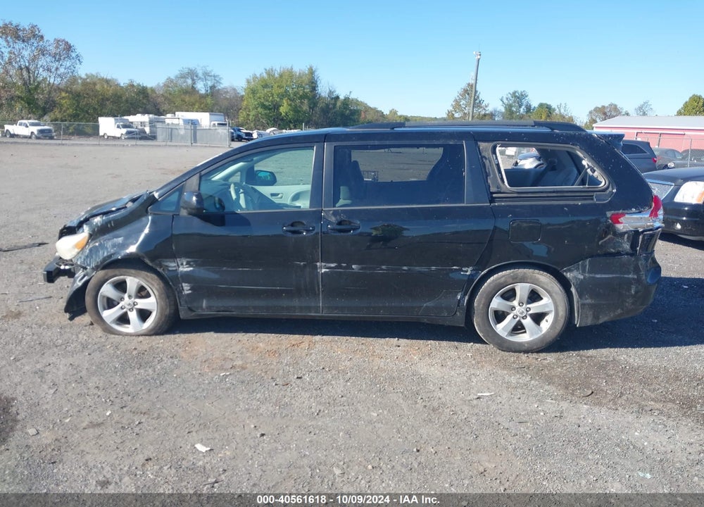 2012 TOYOTA SIENNA LE V6 8 PASSENGER VIN: 5TDKK3DC3CS234059