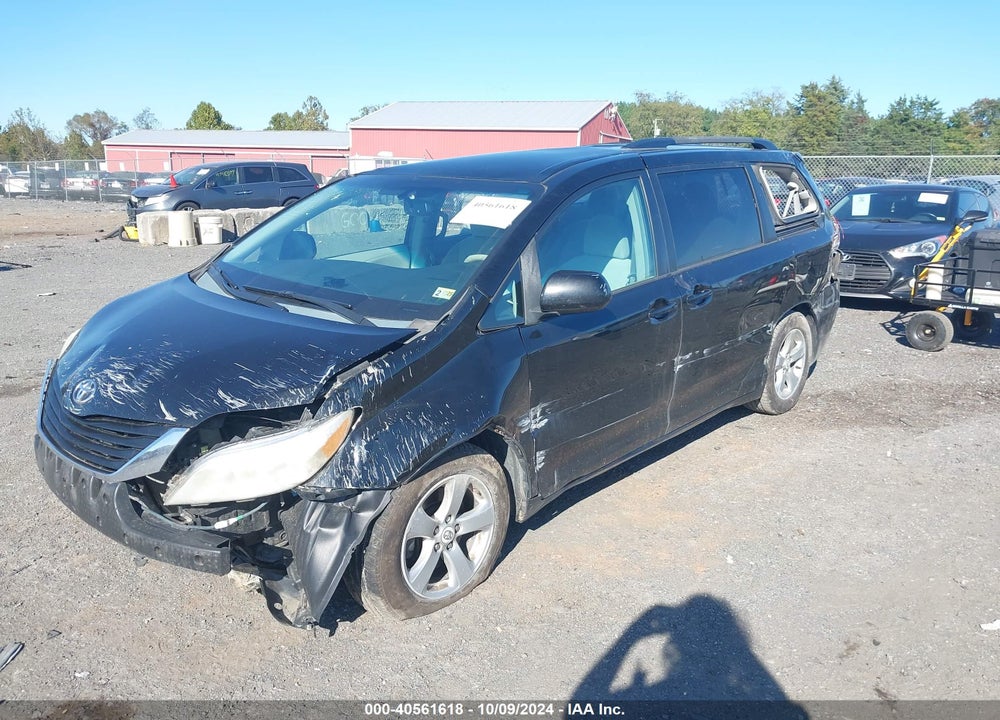 2012 TOYOTA SIENNA LE V6 8 PASSENGER VIN: 5TDKK3DC3CS234059