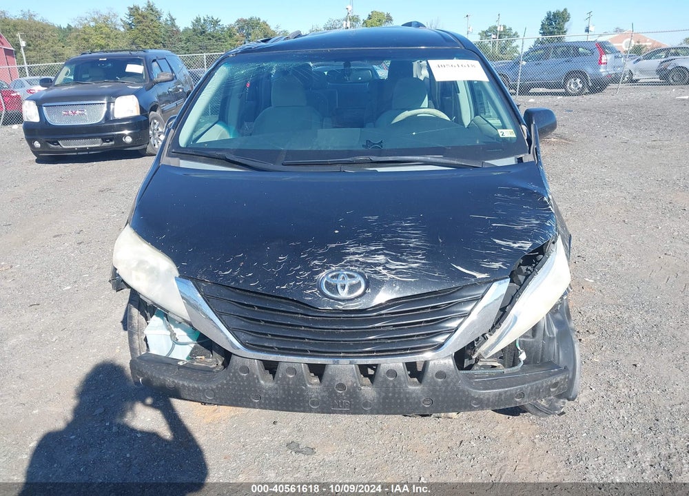 2012 TOYOTA SIENNA LE V6 8 PASSENGER VIN: 5TDKK3DC3CS234059