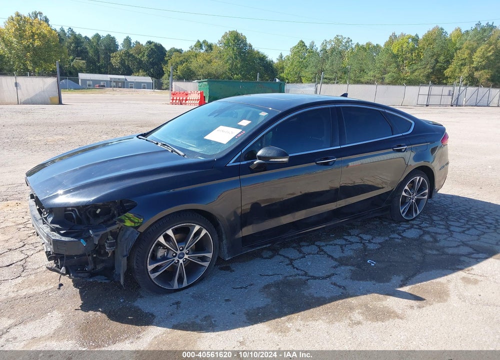 2020 FORD FUSION TITANIUM VIN: 3FA6P0K99LR178078
