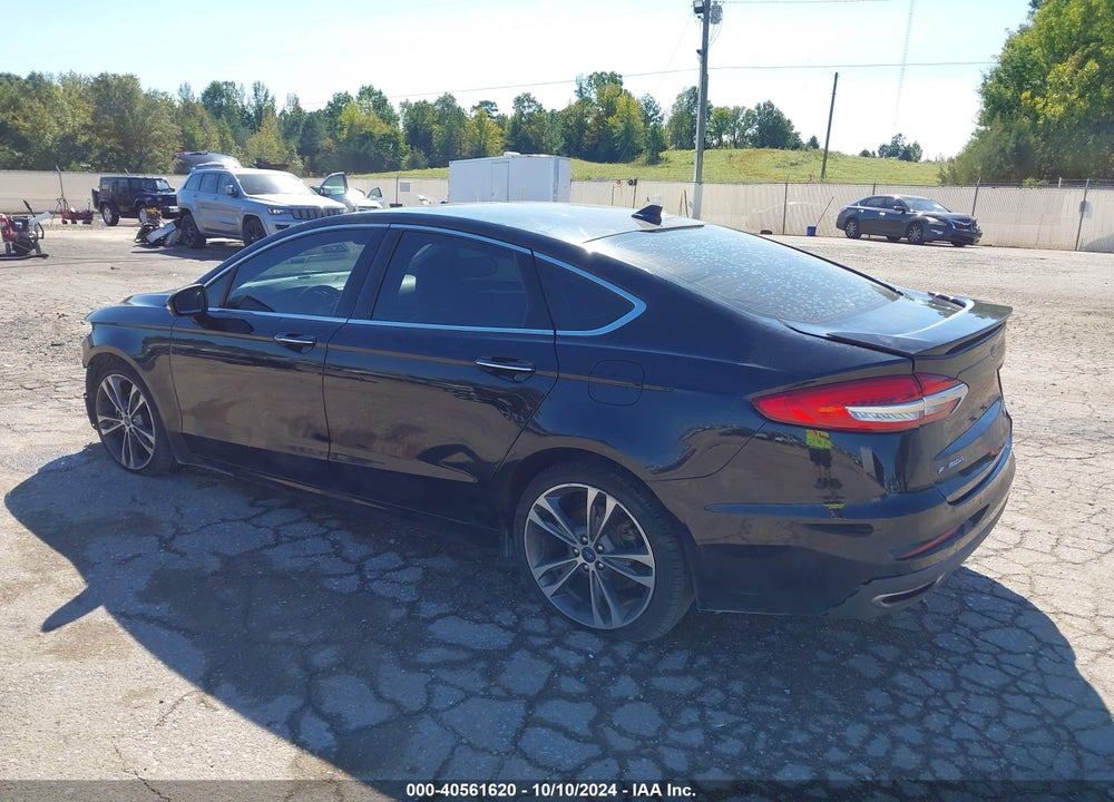 2020 FORD FUSION TITANIUM VIN: 3FA6P0K99LR178078