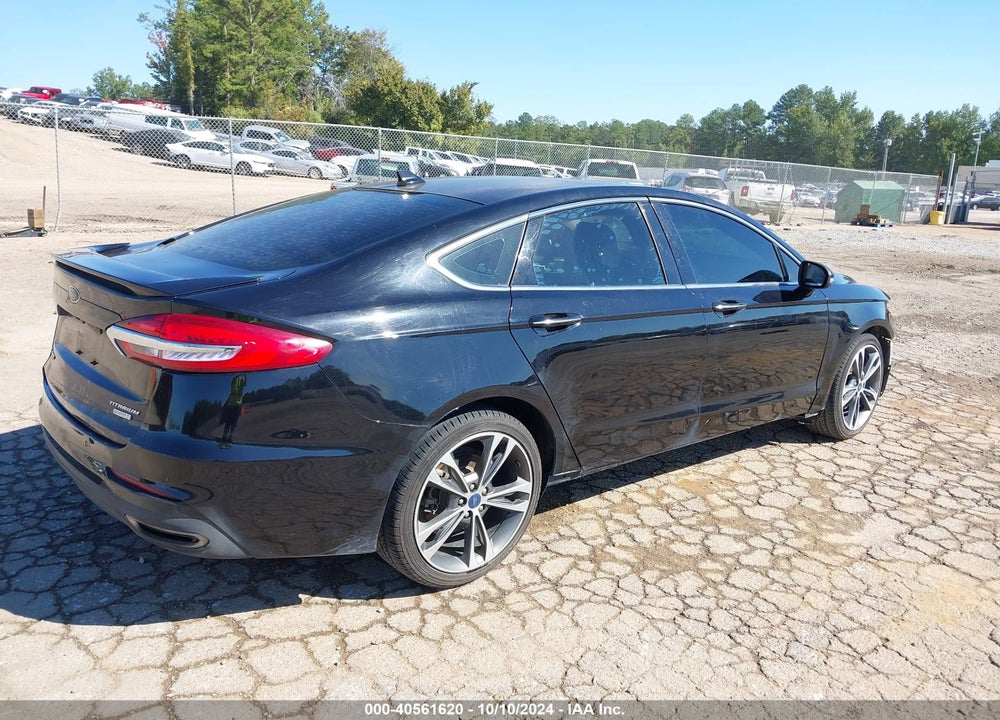 2020 FORD FUSION TITANIUM VIN: 3FA6P0K99LR178078