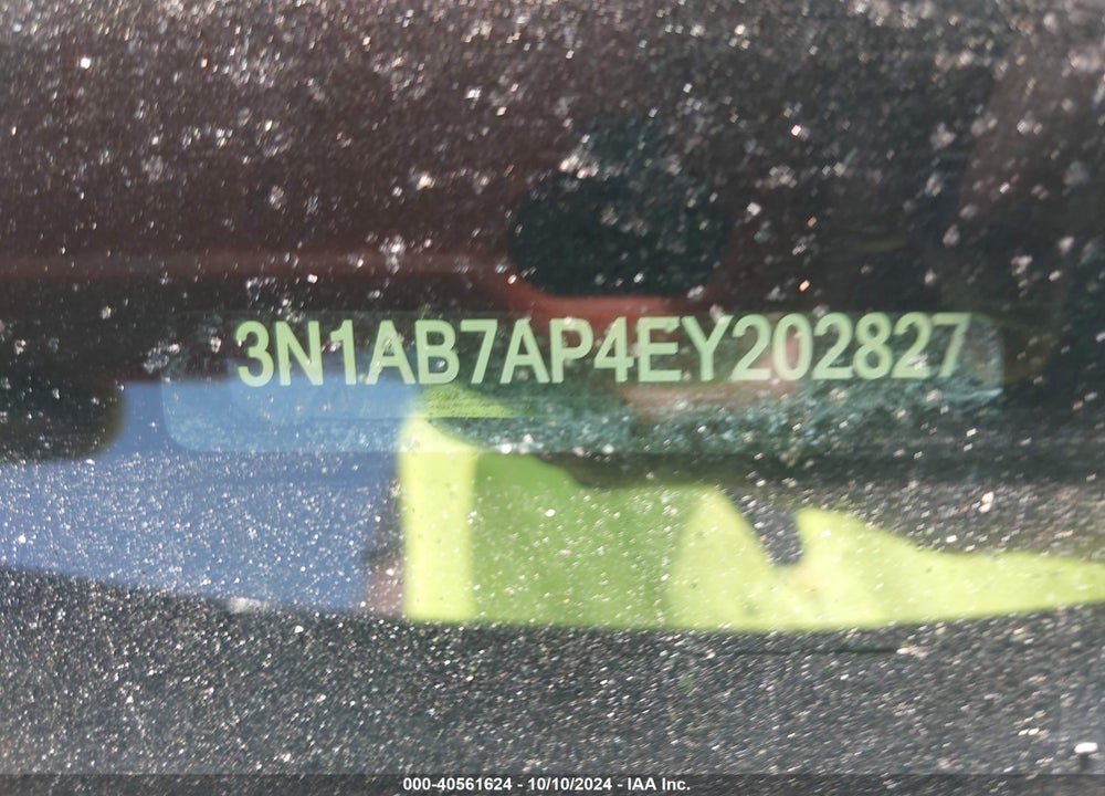 2014 NISSAN SENTRA SL VIN: 3N1AB7AP4EY202827