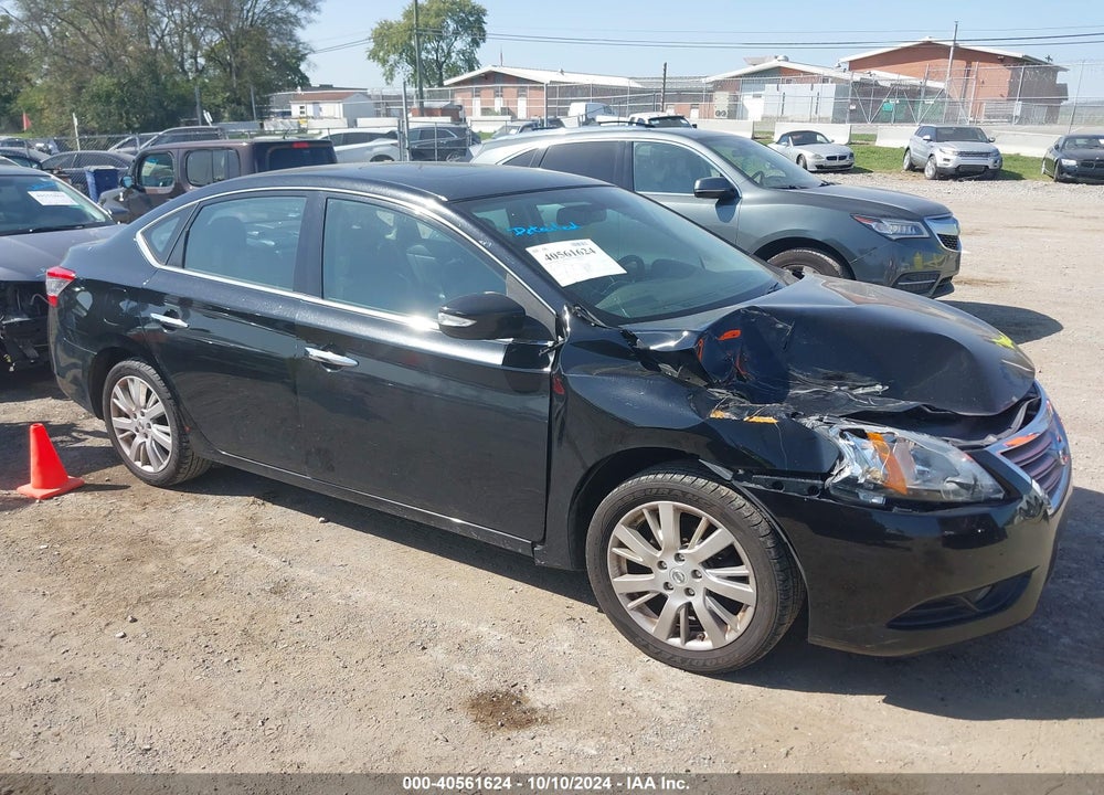 2014 NISSAN SENTRA SL VIN: 3N1AB7AP4EY202827