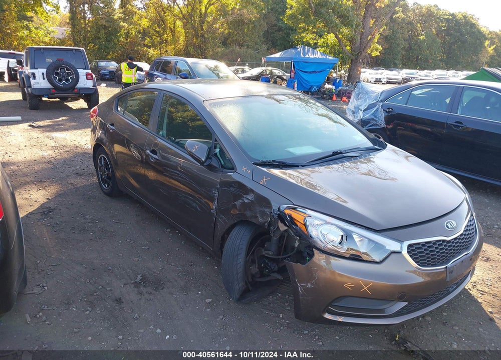 2015 KIA FORTE LX VIN: KNAFX4A63F5313892