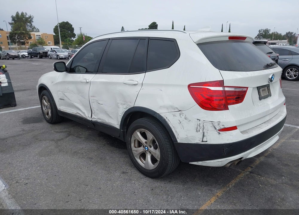 2012 BMW X3 XDRIVE28I VIN: 5UXWX5C55CL720566