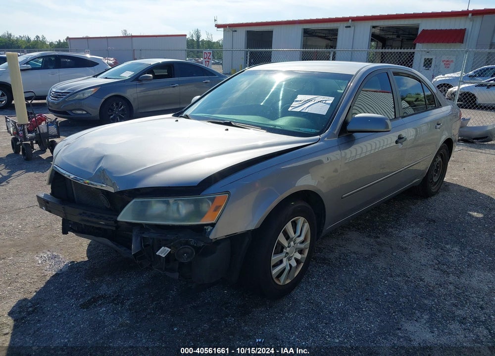 2008 HYUNDAI SONATA GLS VIN: 5NPET46C08H349535