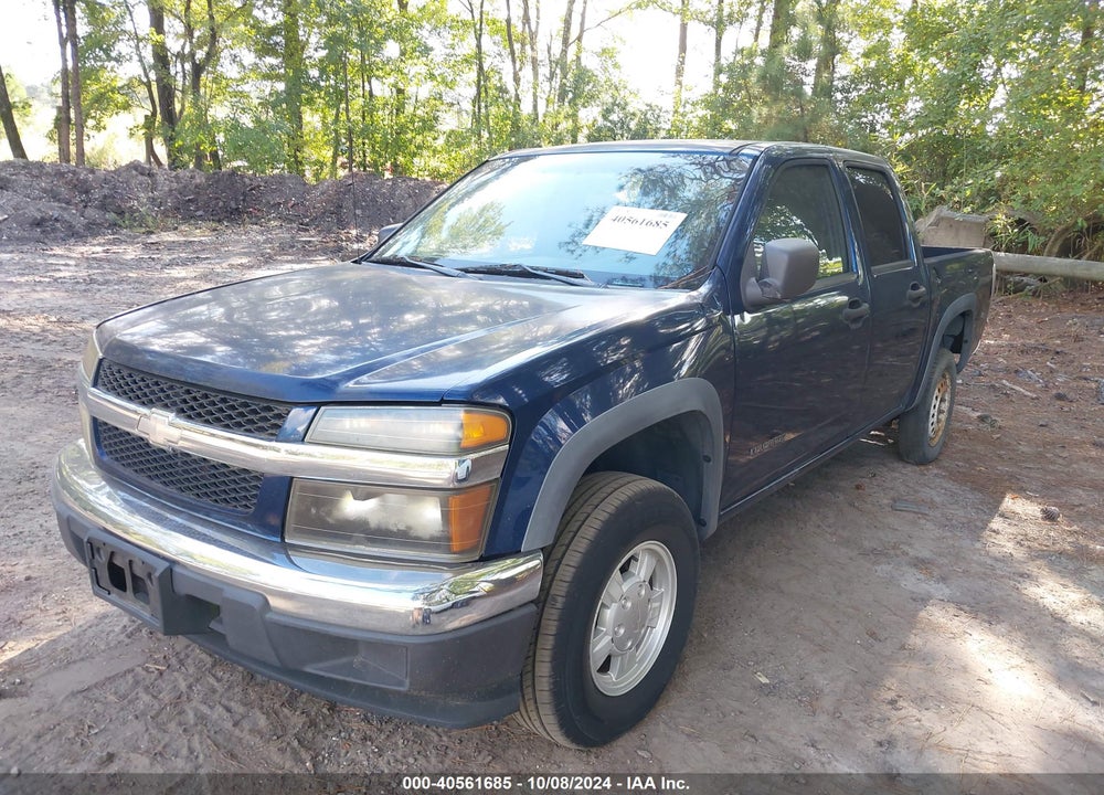 2004 CHEVROLET COLORADO LS VIN: 1GCDT136848112535