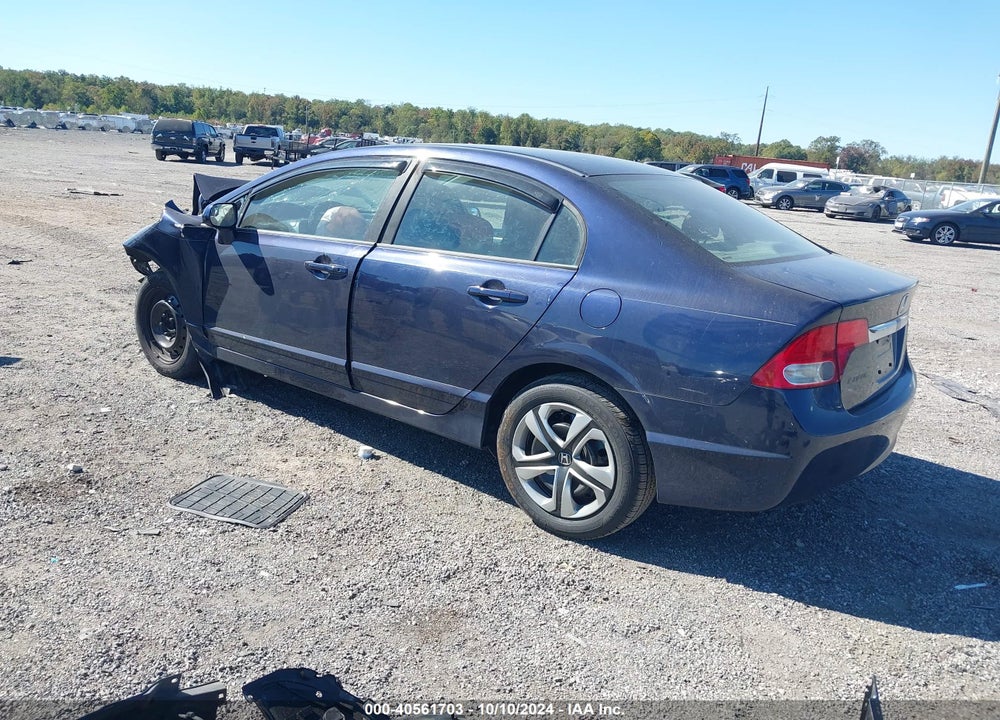 2010 HONDA CIVIC LX VIN: 19XFA1F52AE006679