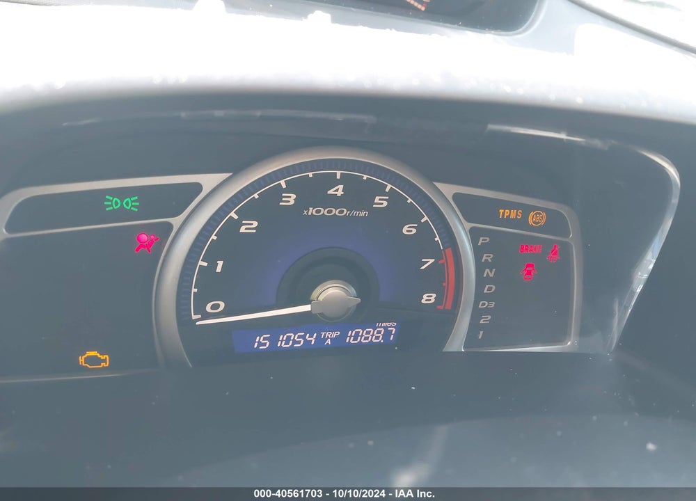 2010 HONDA CIVIC LX VIN: 19XFA1F52AE006679