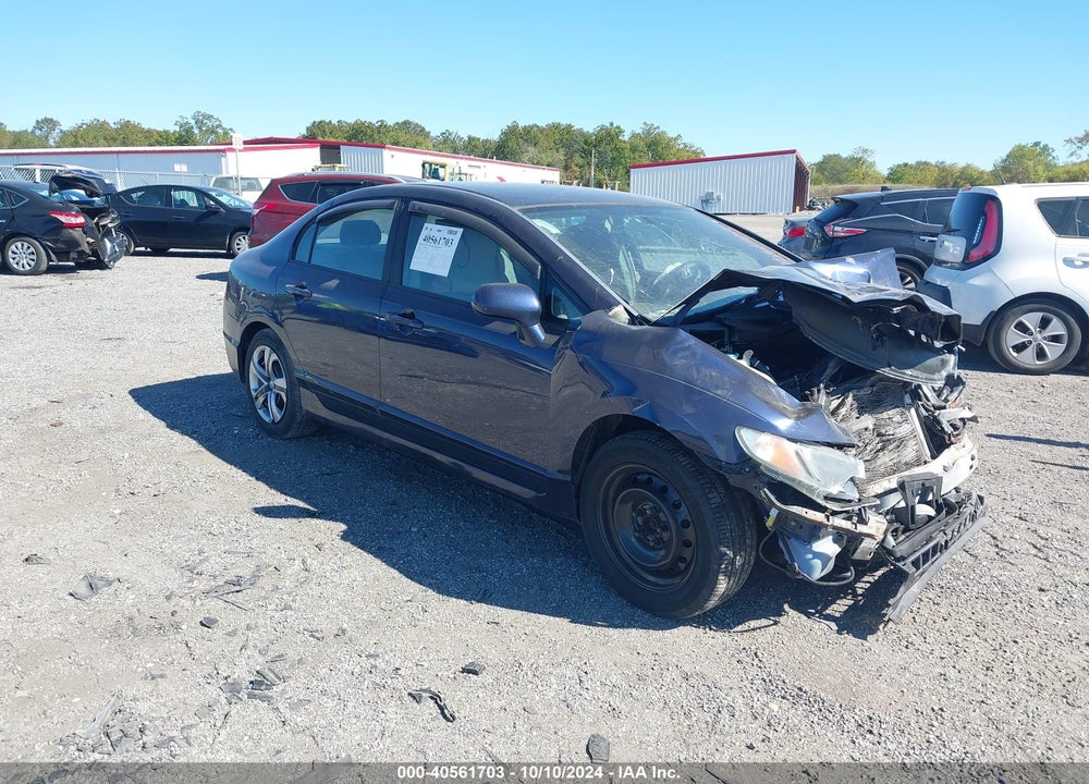 2010 HONDA CIVIC LX VIN: 19XFA1F52AE006679