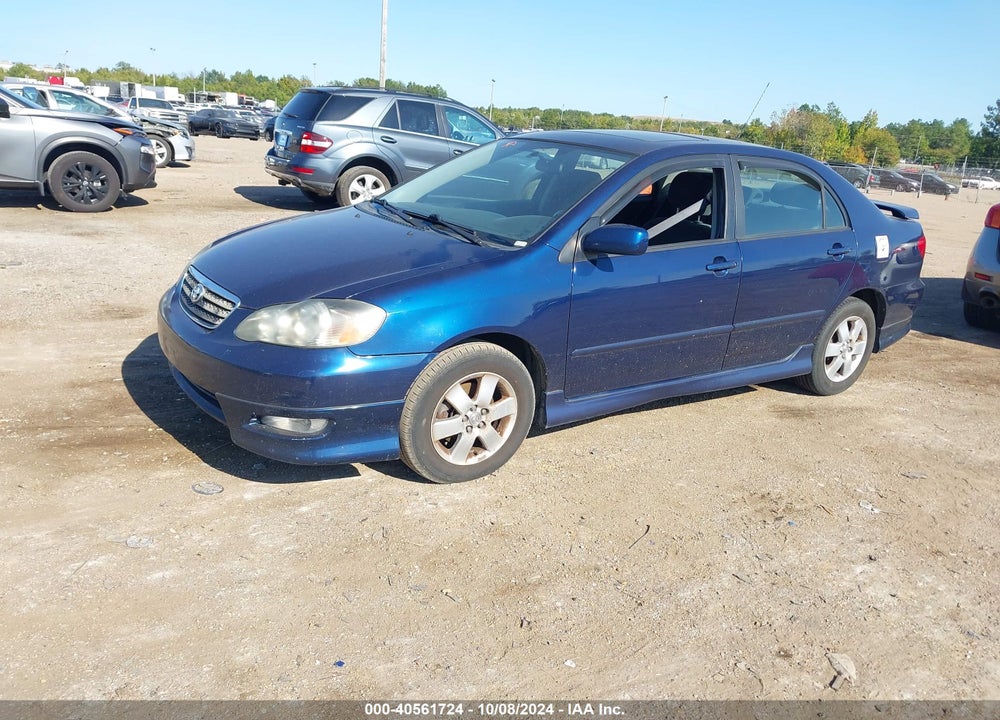 2006 TOYOTA COROLLA S VIN: 2T1BR32E56C634749