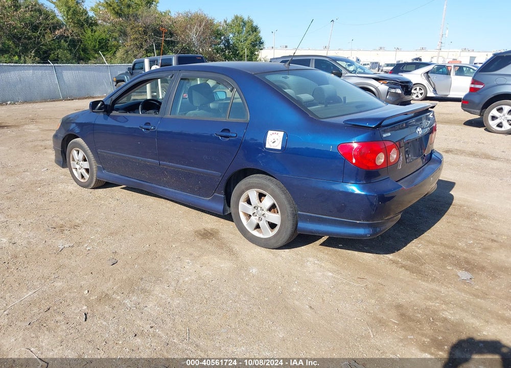 2006 TOYOTA COROLLA S VIN: 2T1BR32E56C634749