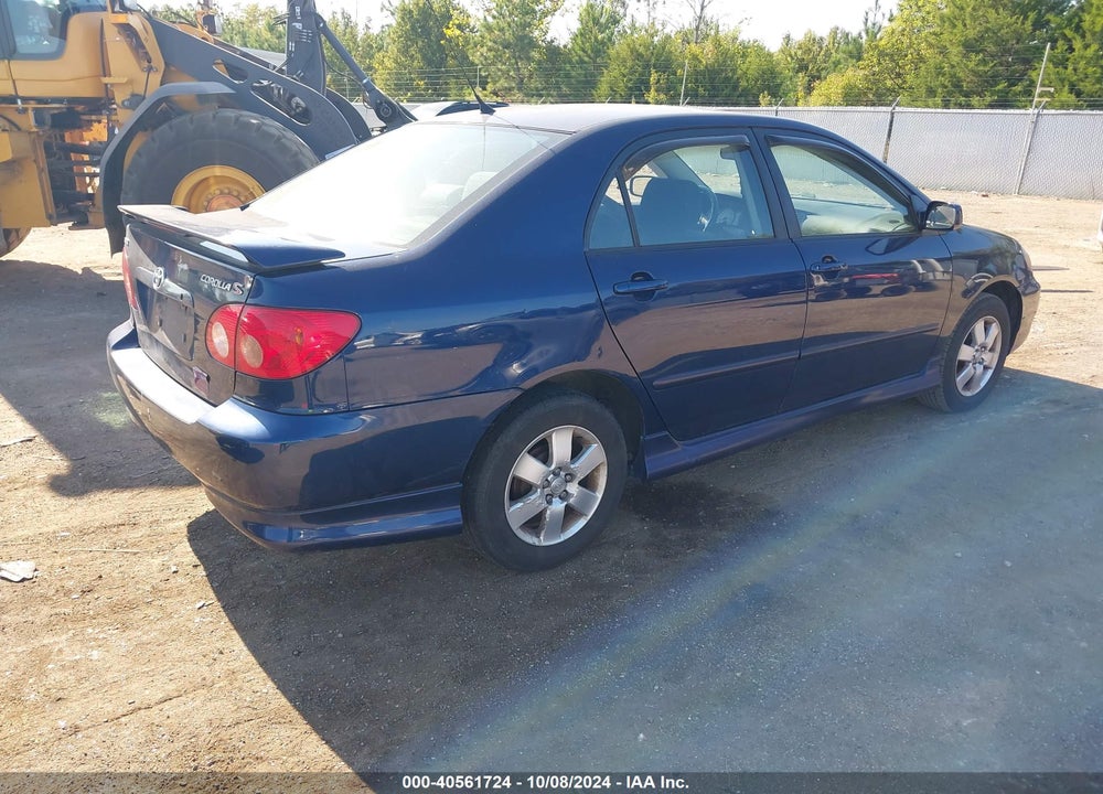 2006 TOYOTA COROLLA S VIN: 2T1BR32E56C634749