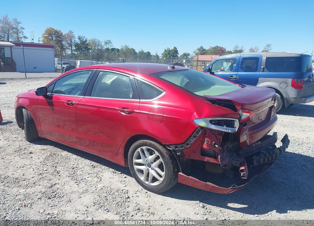 2014 FORD FUSION SE VIN: 3FA6P0H7XER388634
