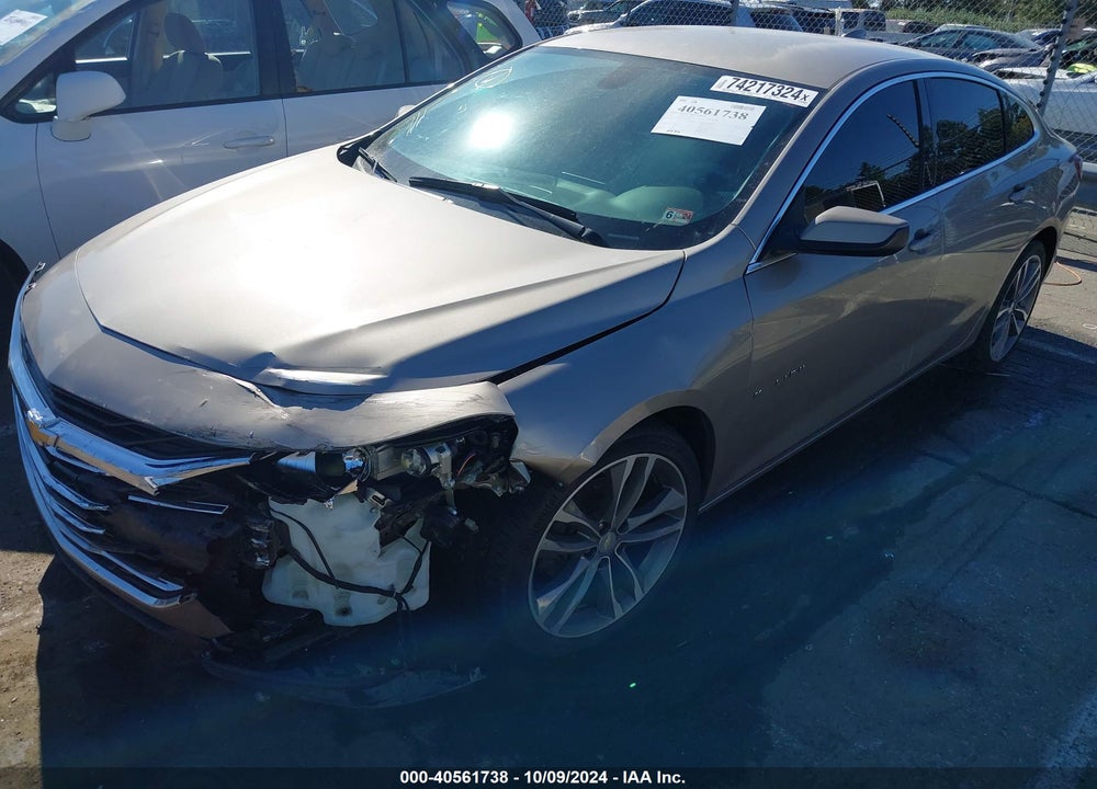 2022 CHEVROLET MALIBU FWD LT VIN: 1G1ZD5ST1NF114988