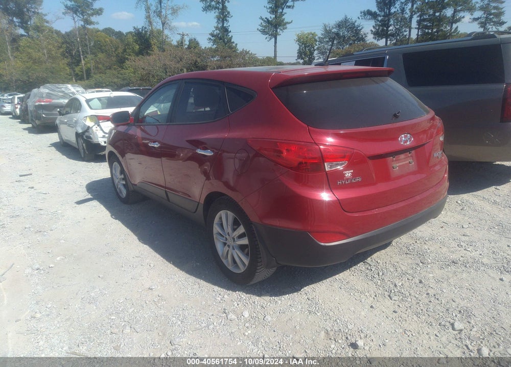 2011 HYUNDAI TUCSON LIMITED VIN: KM8JU3AC5BU187570