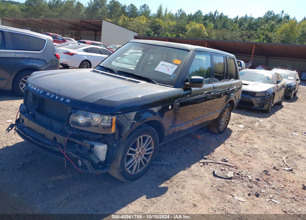 2012 LAND ROVER RANGE ROVER HSE VIN: SALME1D45CA384998