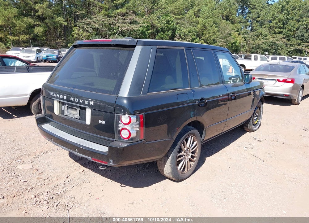 2012 LAND ROVER RANGE ROVER HSE VIN: SALME1D45CA384998