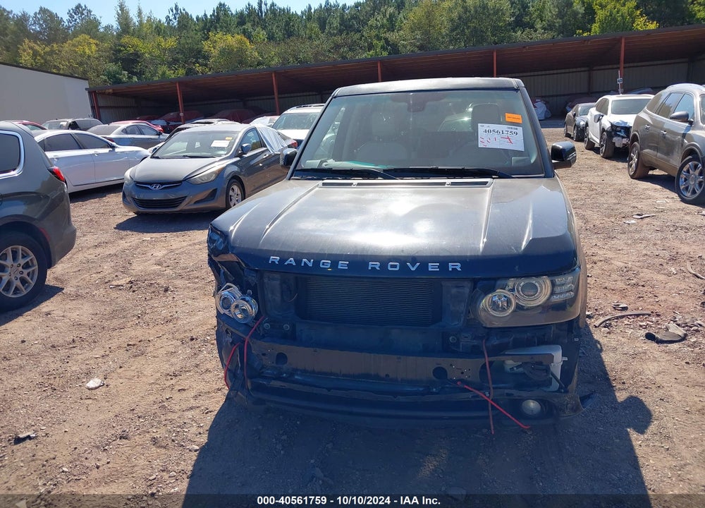 2012 LAND ROVER RANGE ROVER HSE VIN: SALME1D45CA384998