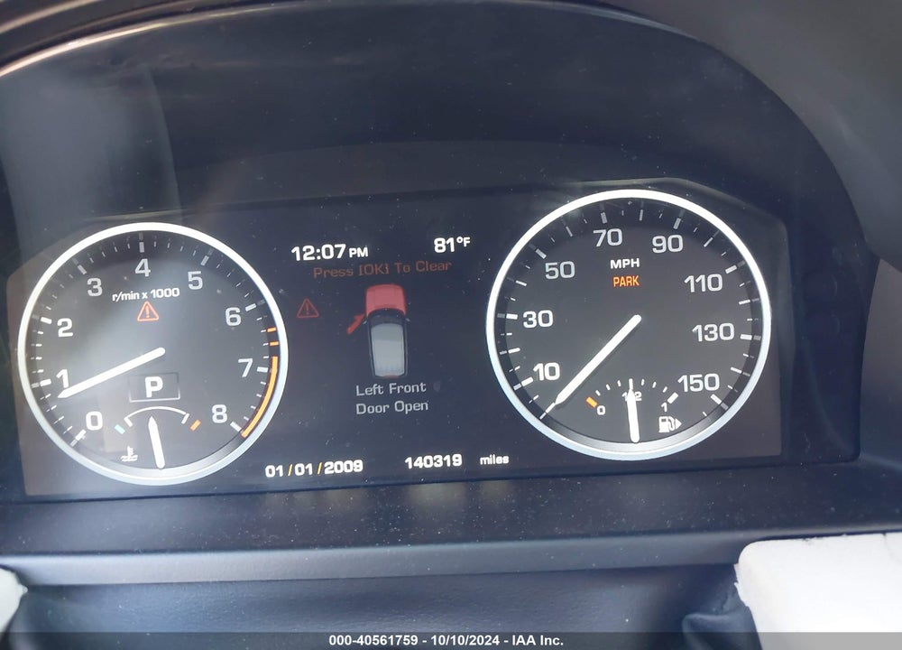 2012 LAND ROVER RANGE ROVER HSE VIN: SALME1D45CA384998