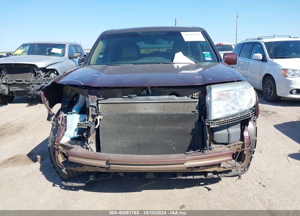 2013 HONDA PILOT EX-L VIN: 5FNYF3H54DB037627