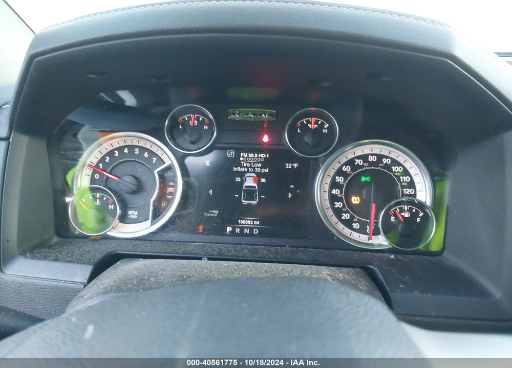 2016 RAM 1500 LAIE VIN: 1C6RR7NTXGS363209