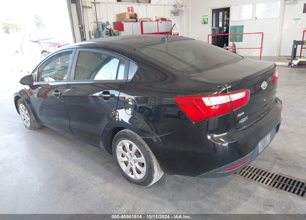 2012 KIA RIO LX VIN: KNADM4A36C6093143