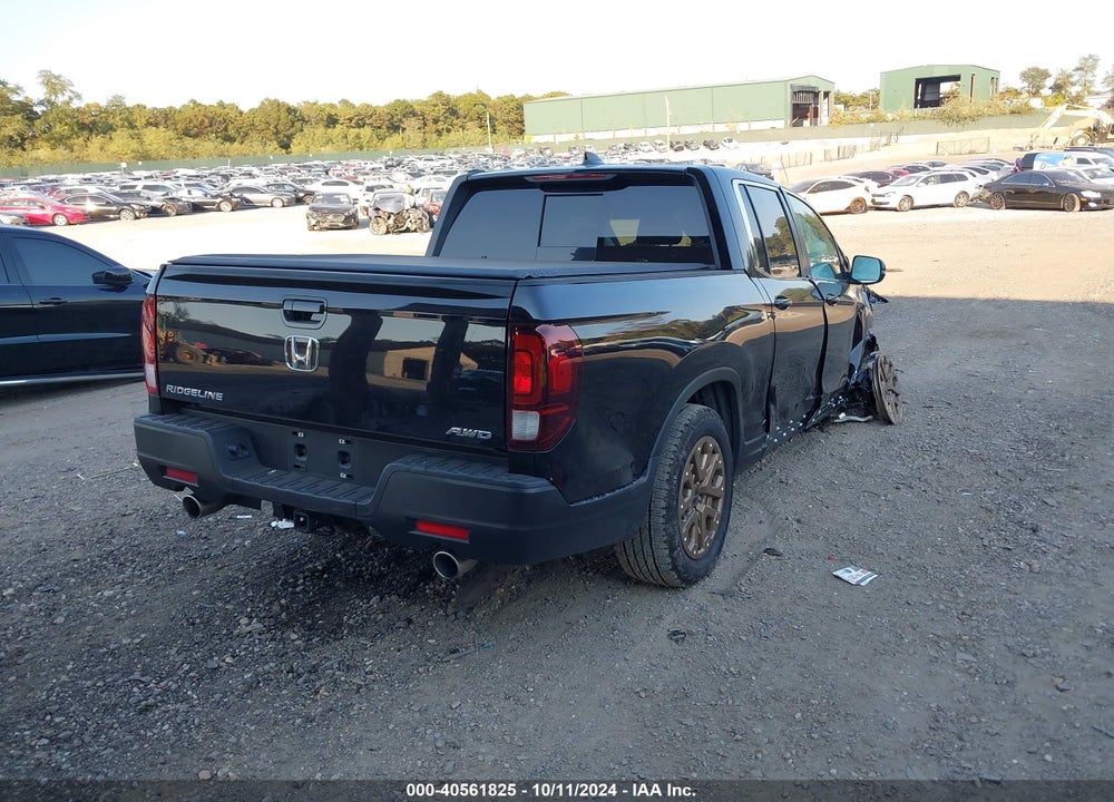 2023 HONDA RIDGELINE RTL VIN: 5FPYK3F57PB068848