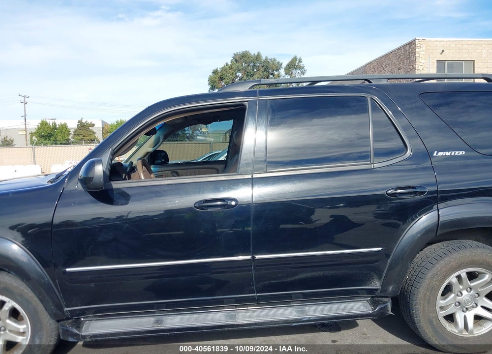 2003 TOYOTA SEQUOIA LIMITED V8 VIN: 5TDZT38A53S203643