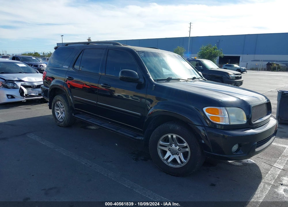 2003 TOYOTA SEQUOIA LIMITED V8 VIN: 5TDZT38A53S203643