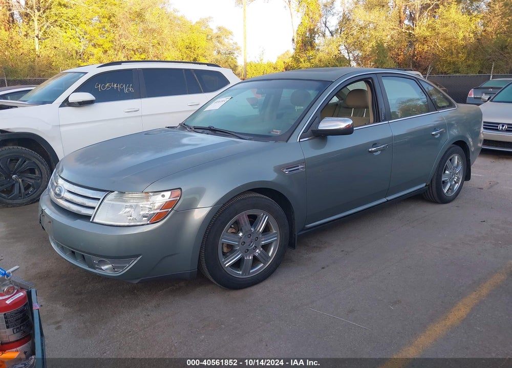 2008 FORD TAURUS LIMITED VIN: 1FAHP25W98G138460
