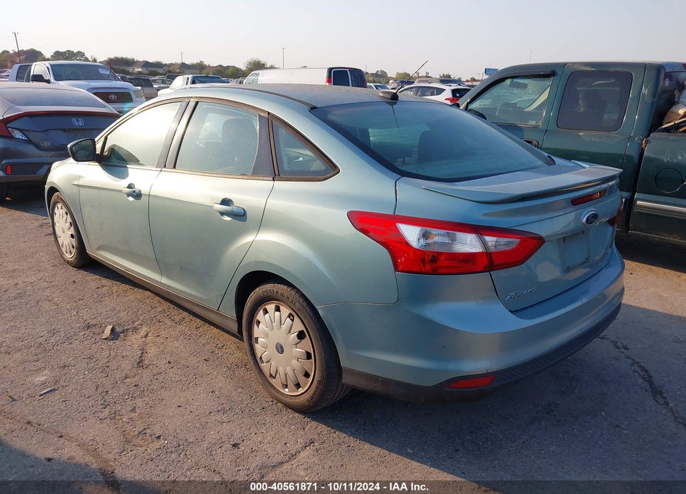 2012 FORD FOCUS SE VIN: 1FAHP3F26CL188069