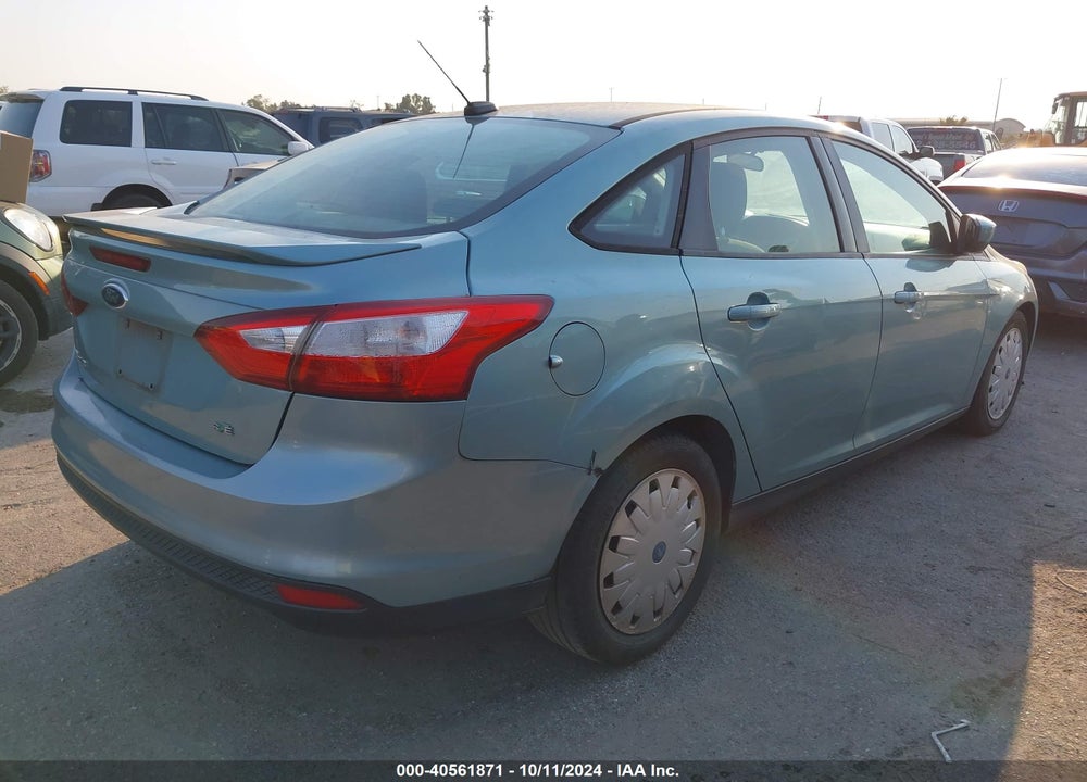 2012 FORD FOCUS SE VIN: 1FAHP3F26CL188069