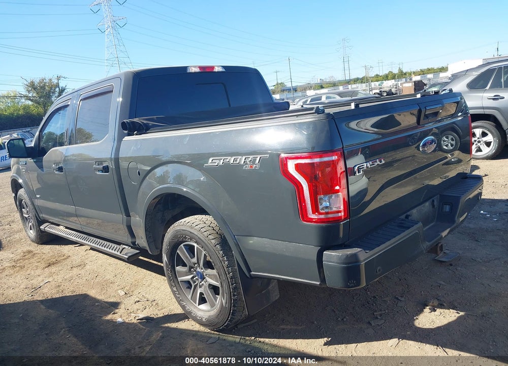 2017 FORD F-150 XLT VIN: 1FTEW1EP1HFA23263