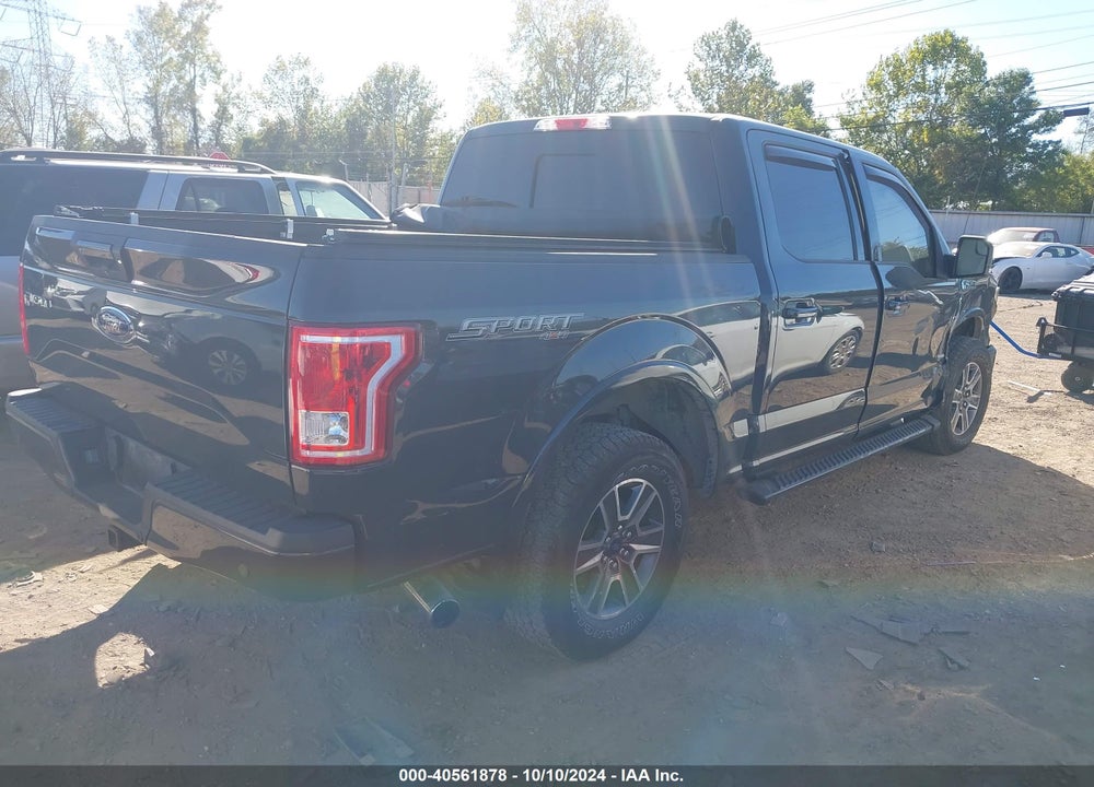 2017 FORD F-150 XLT VIN: 1FTEW1EP1HFA23263