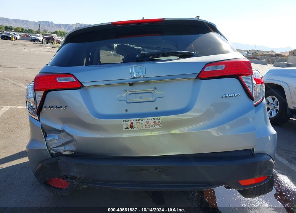 2022 HONDA HR-V VIN: 3CZRU6H50NM758854