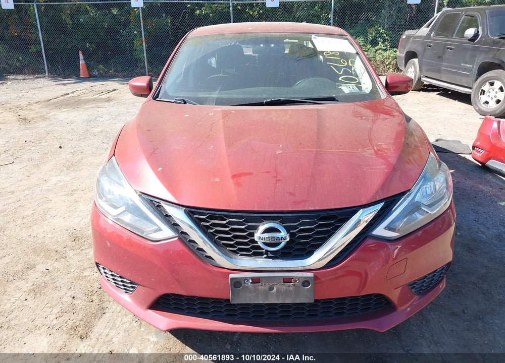 2016 NISSAN SENTRA SV VIN: 3N1AB7AP6GY249280