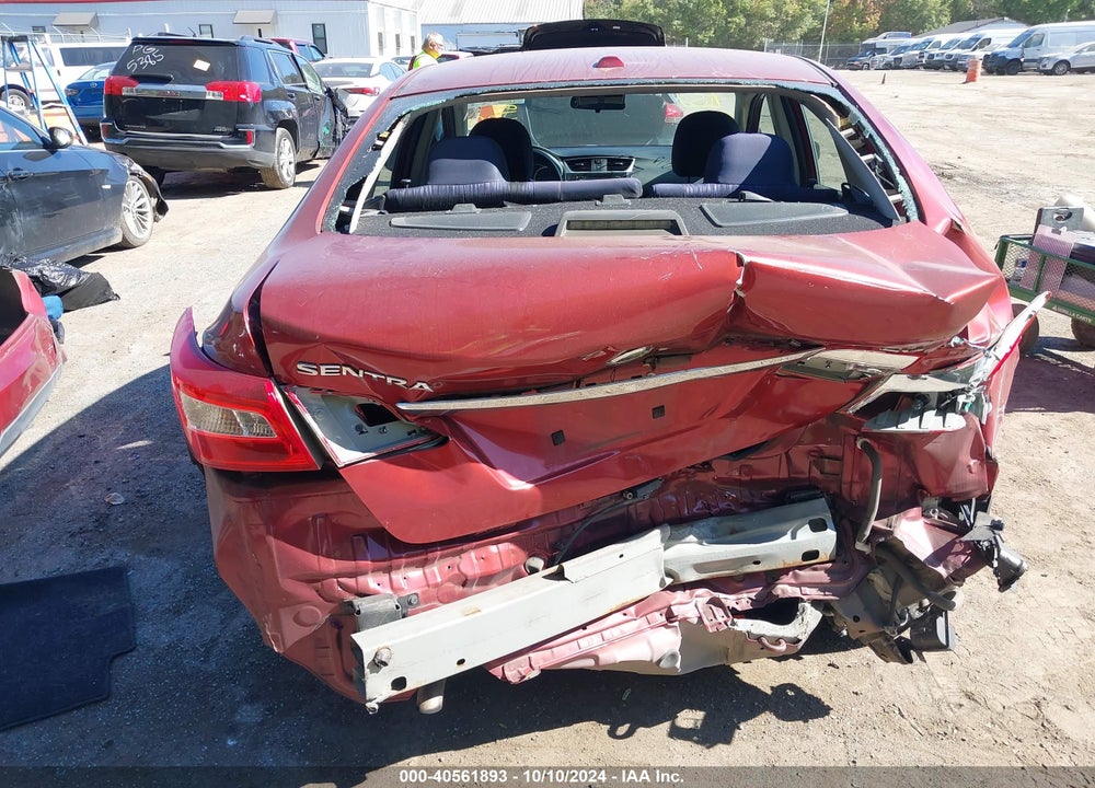 2016 NISSAN SENTRA SV VIN: 3N1AB7AP6GY249280