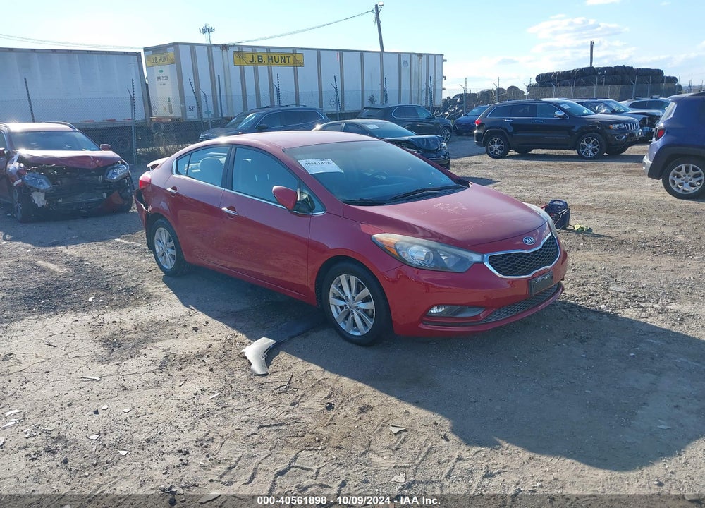 2014 KIA FORTE EX VIN: KNAFX4A86E5194672
