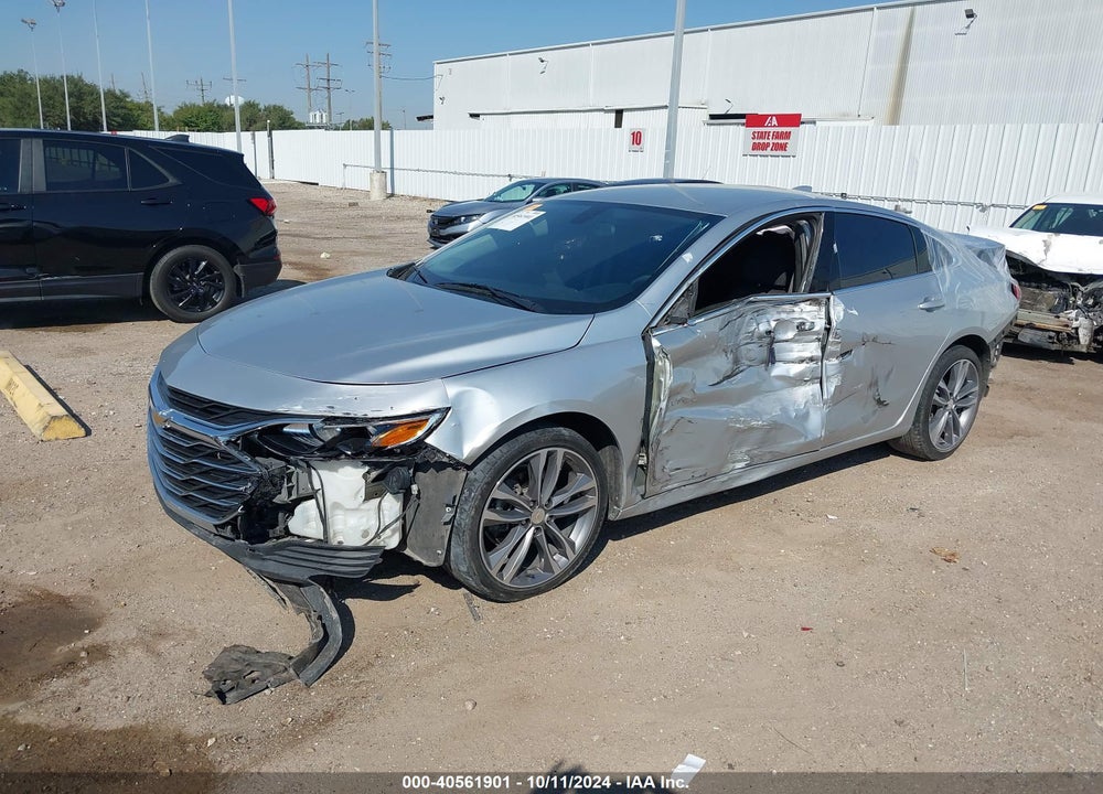 2021 CHEVROLET MALIBU FWD LT VIN: 1G1ZD5ST8MF009833