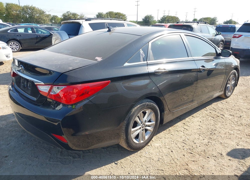 2014 HYUNDAI SONATA GLS VIN: 5NPEB4ACXEH921149